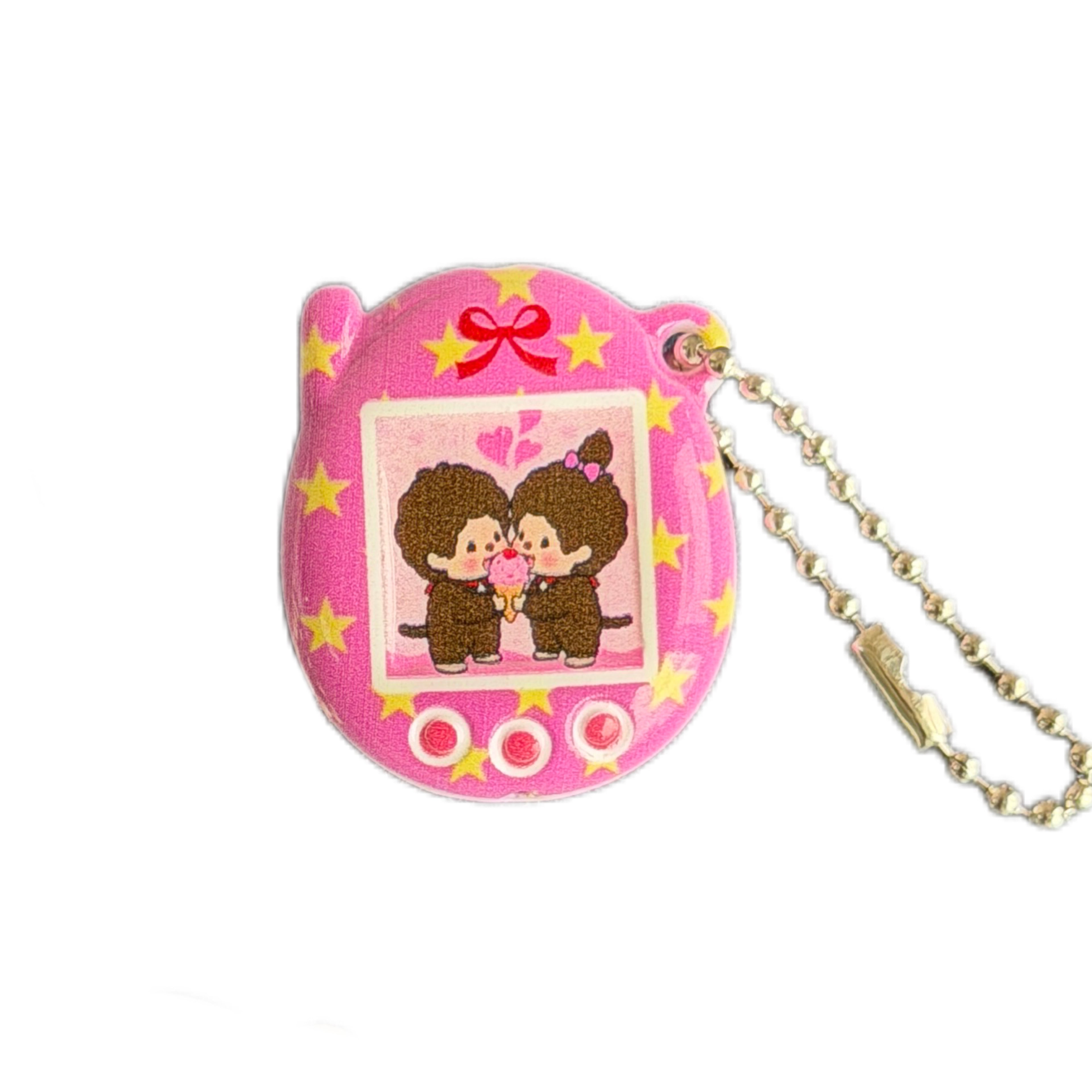 Customize tamagotchi keyring- Sweetheart