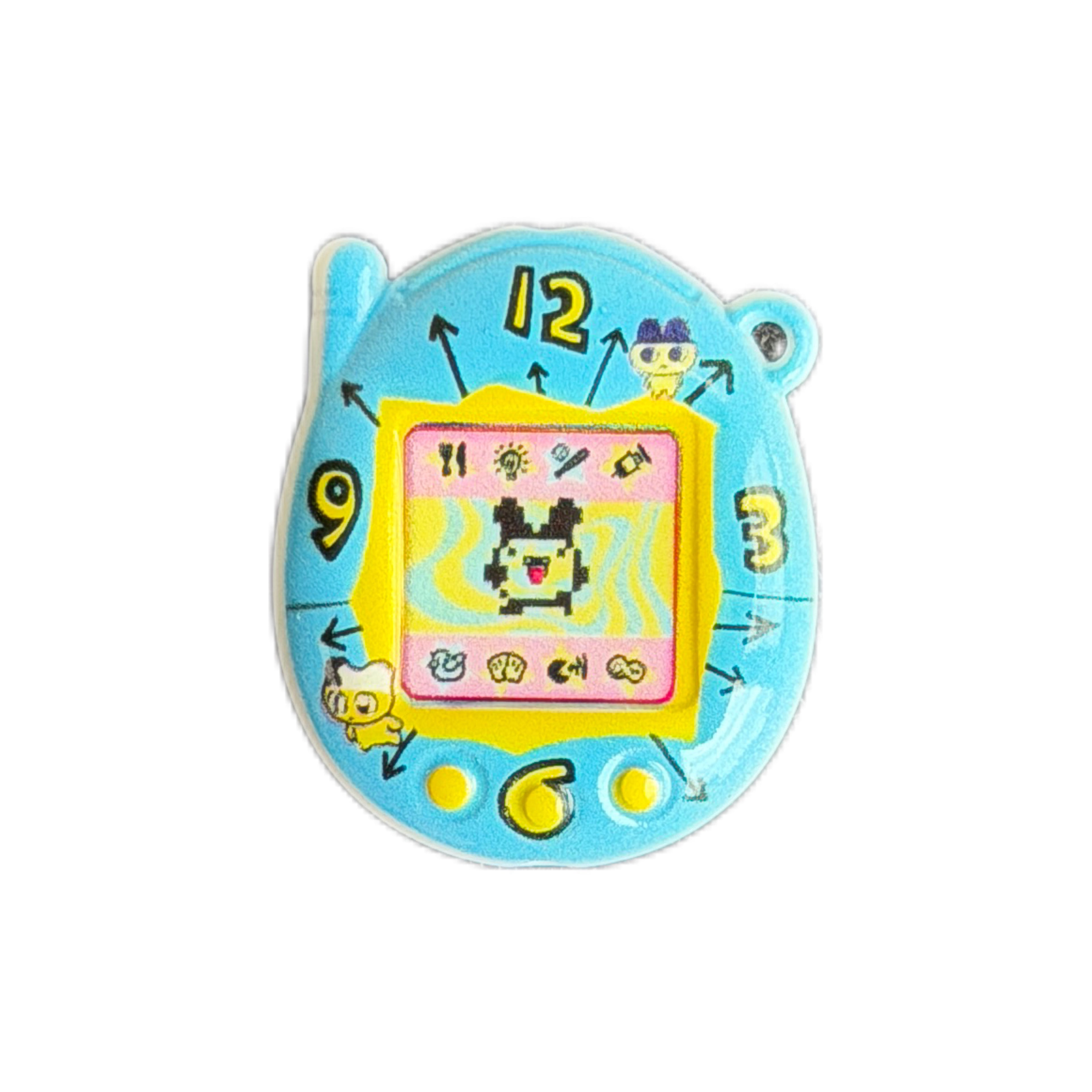 Customize tamagotchi keyring- Retro Arcade