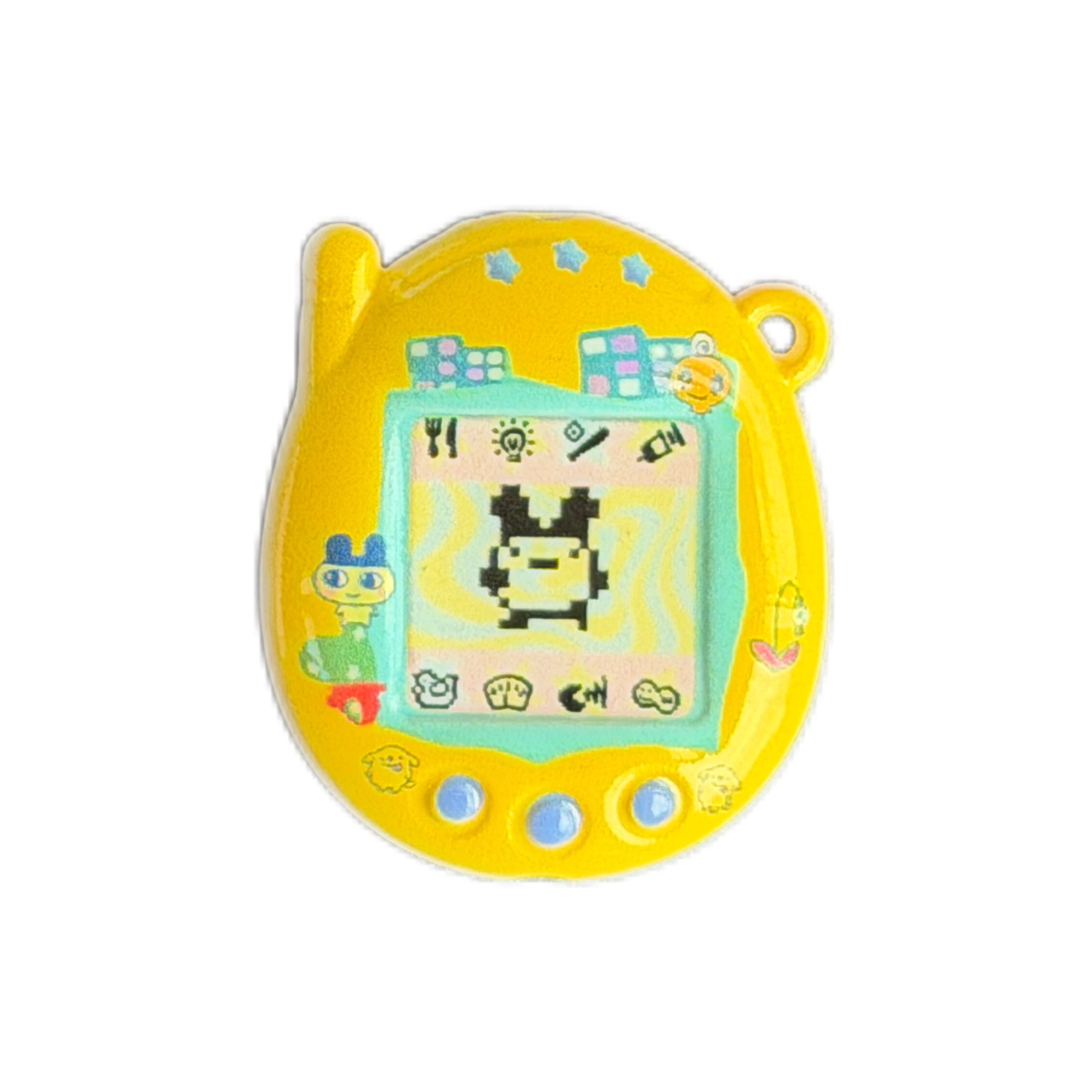 Customize tamagotchi keyring- Retro Arcade