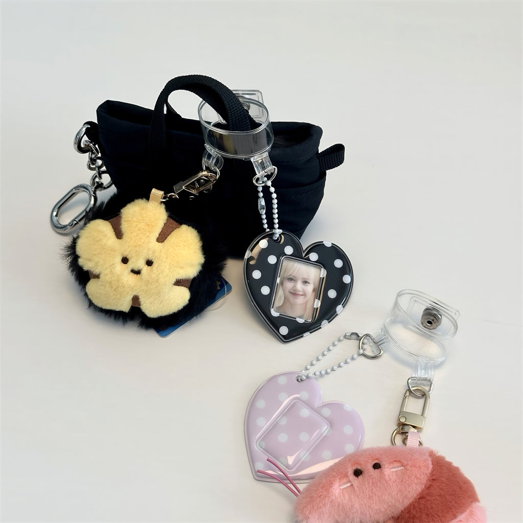 Heart Photo Keychain frame