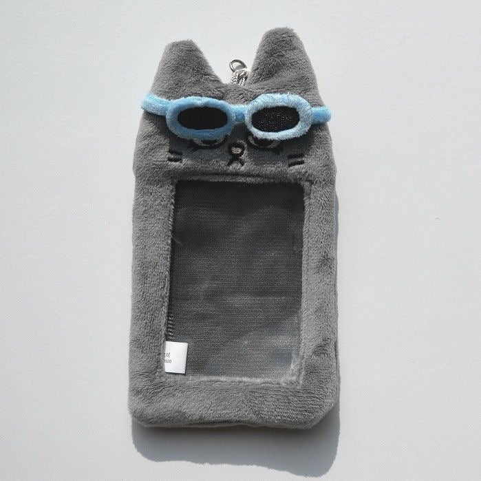 BOYNEXTDOOR member-inspired plush photocard holder front view