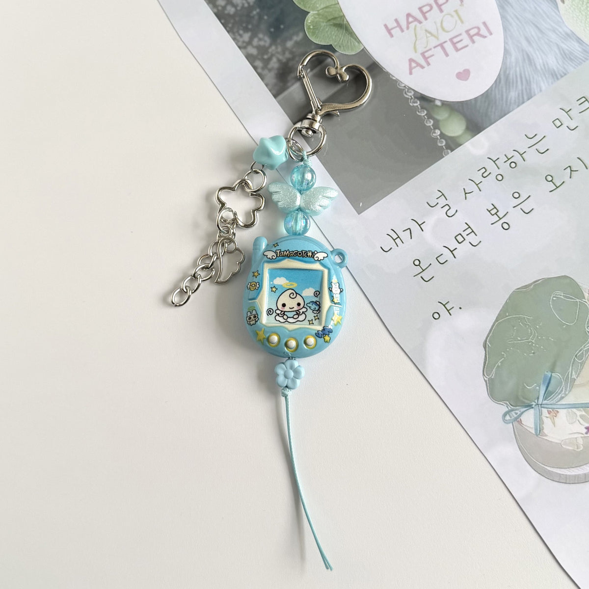 Custom Tamagotchi charm keychain design 8 product image 4