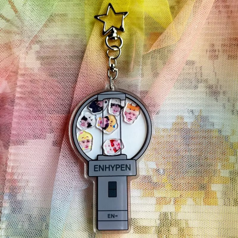 ENHYPEN acrylic shaker keychain product image 3