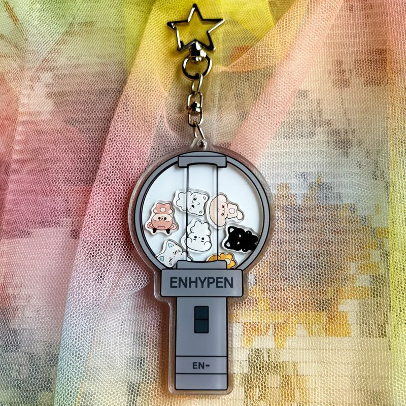 ENHYPEN acrylic shaker keychain product image 4