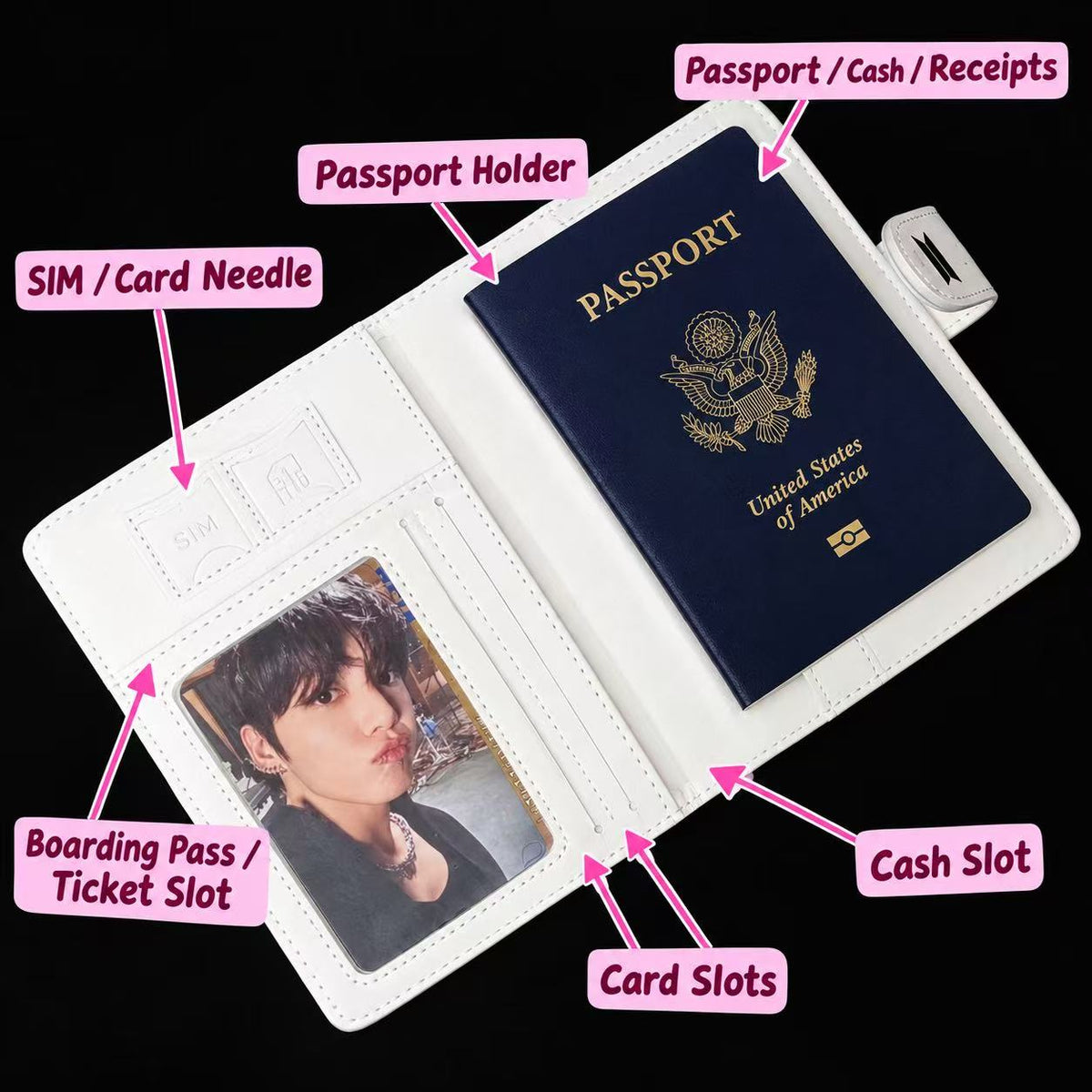 Portapasaporte de BTS