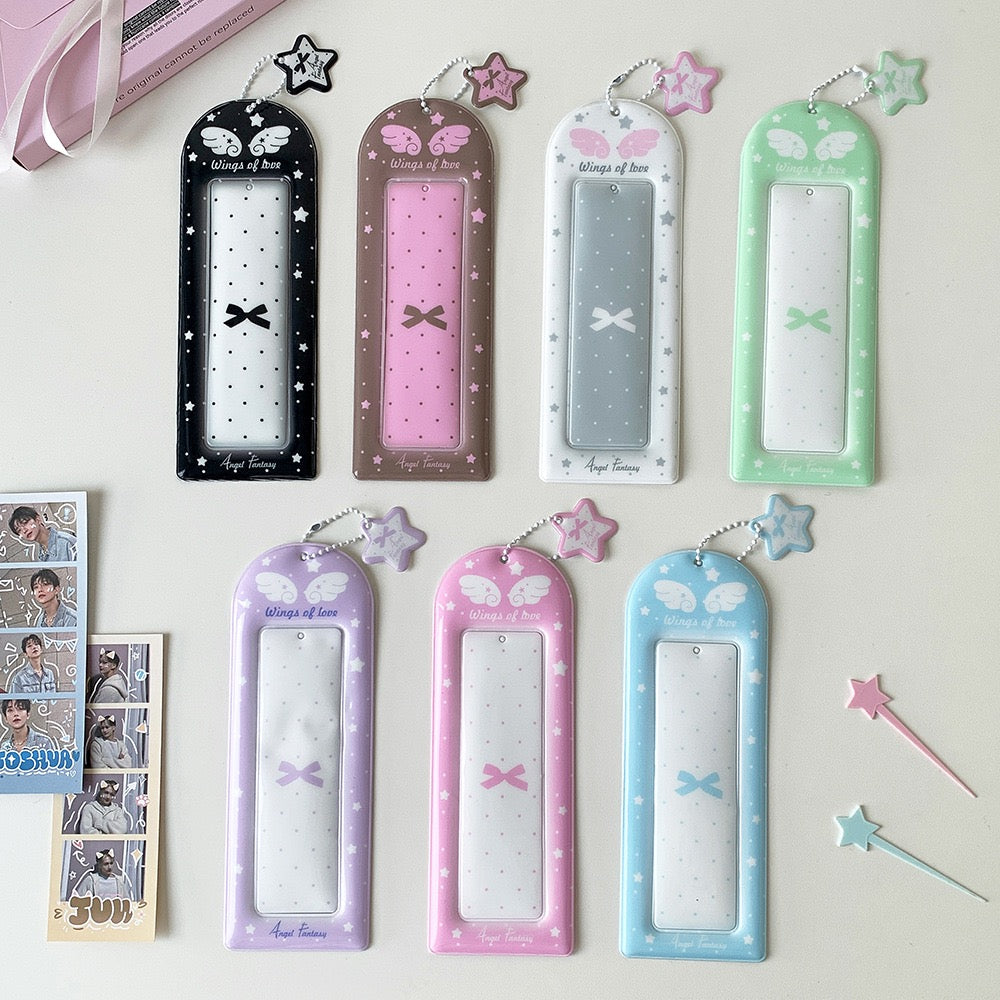 4-photo custom keychain frame product image 5