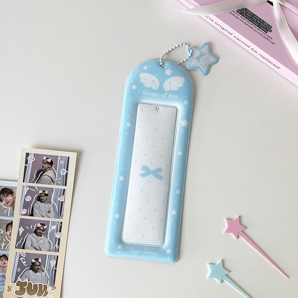 4-photo custom keychain frame product image 9