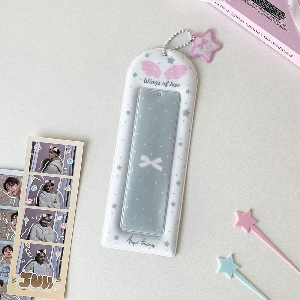 4-photo custom keychain frame product image 11