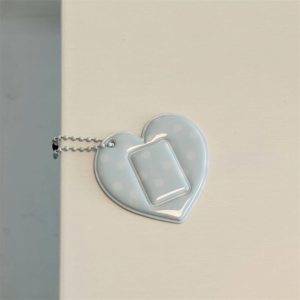 Heart photo keychain frame product image 5