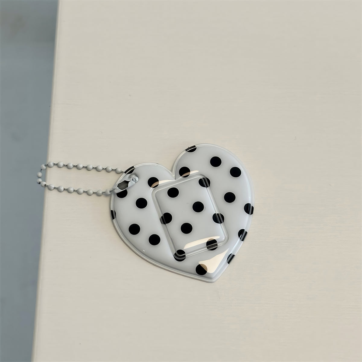 Heart photo keychain frame product image 6