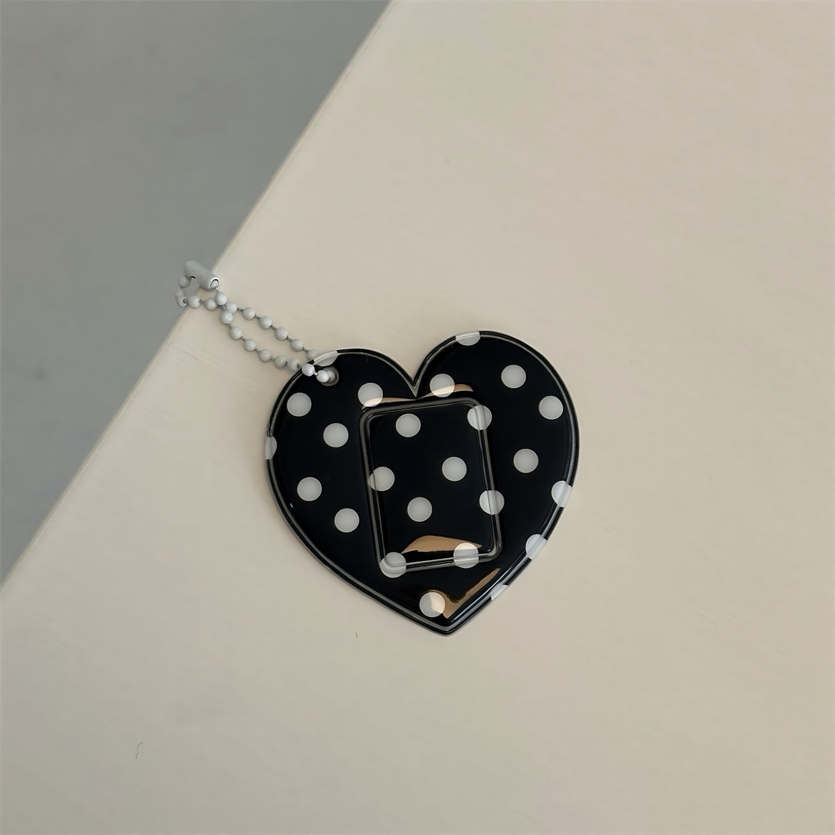 Heart photo keychain frame product image 7