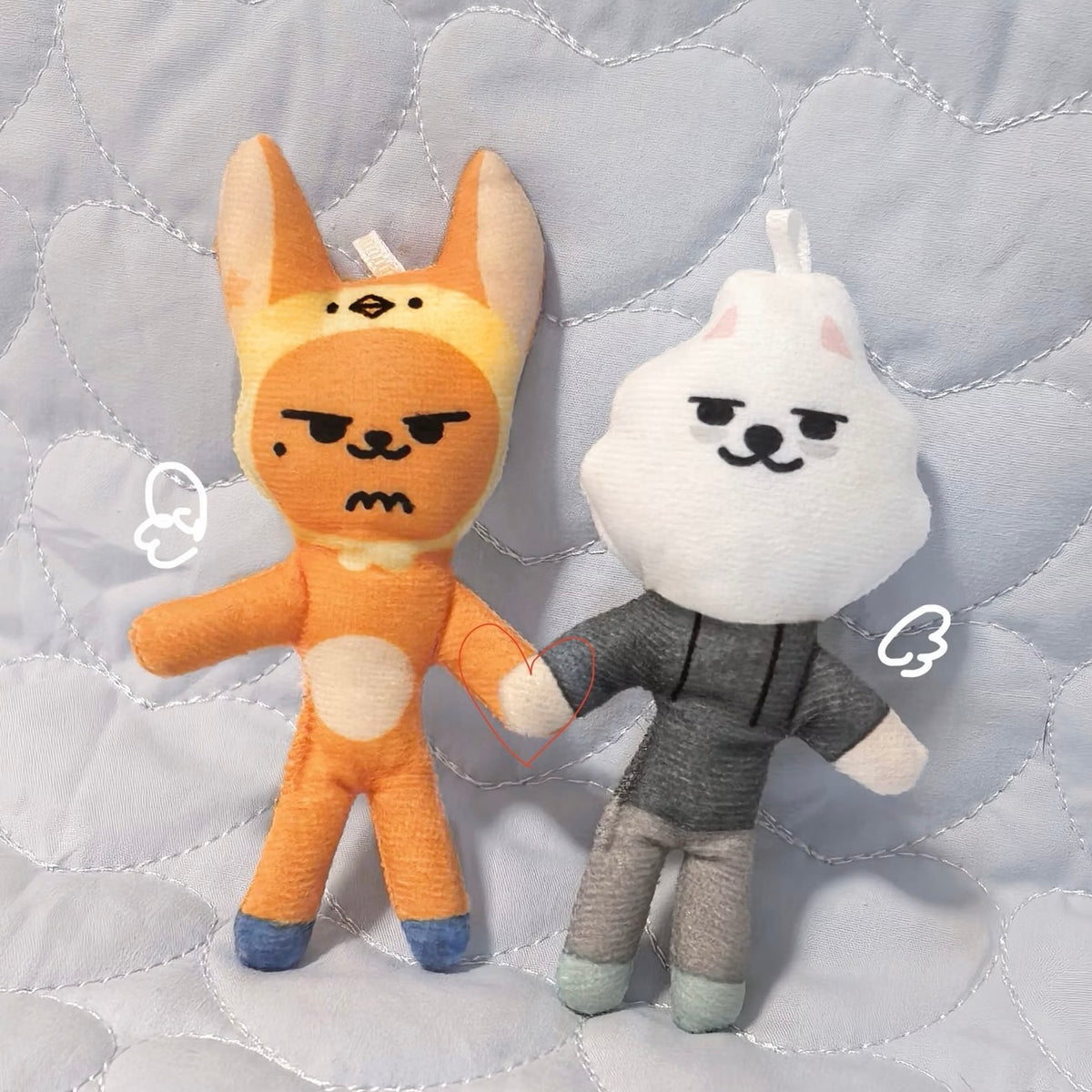TXT x PPULBATU plush bag charm product image 4